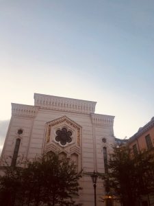 Bild på stora synagogan i Stockholm