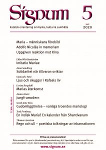 Löpsedel för aktuellt nummer.